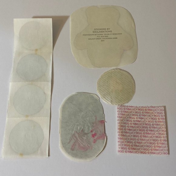 Vintage Bears & Unicorns Stickers Set Lucy Rigg Illuminations & More - Picture 10 of 12